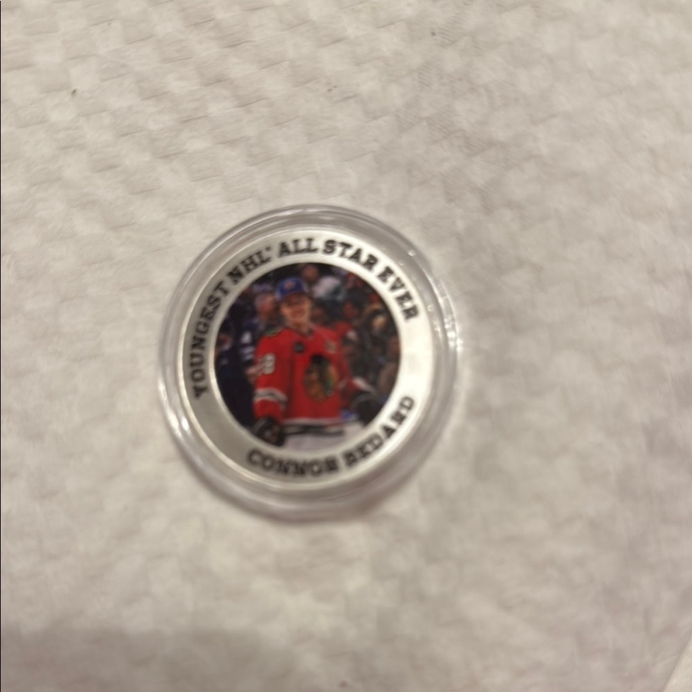 The Bradford Exchange Red and Black NHL All-Star Coin